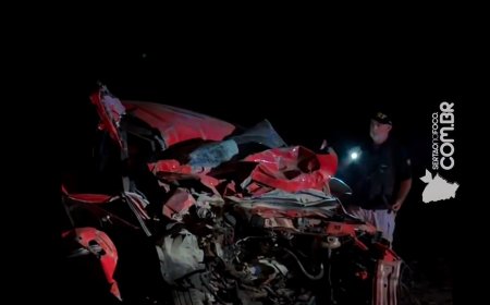 Vídeo: Colisão Violenta entre FIAT Strada e Ônibus da Princesa dos Inhamuns deixa Motorista Gravemente Ferido em Canindé
