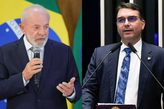 Pesquisa BTG/Nexus mostra Lula 9 pontos à frente de Flávio Bolsonaro após entrada em vigor do tarifaço dos EUA