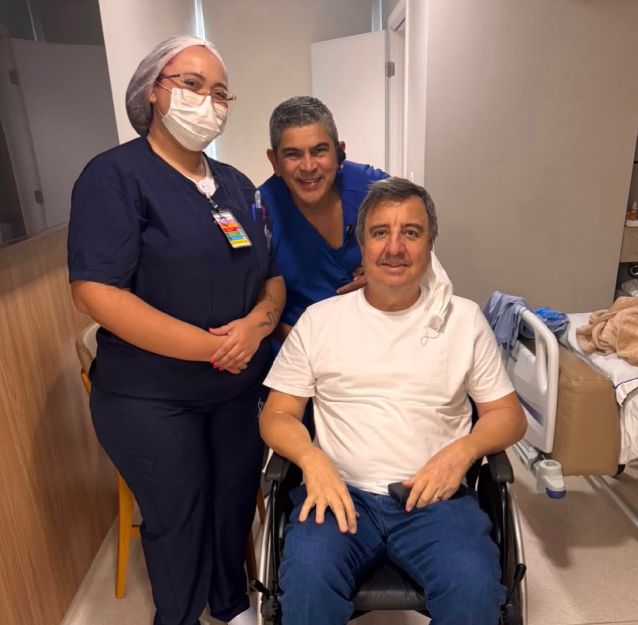 Danilo Forte recebe alta e agradece apoio durante recuperação de problema de saúde