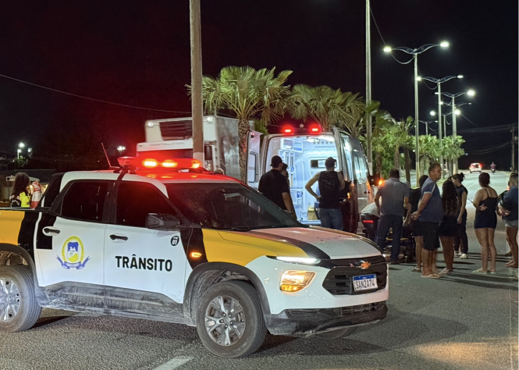 Acidente de trânsito entre motocicletas é registrado na noite desta quinta (30), em Quixadá