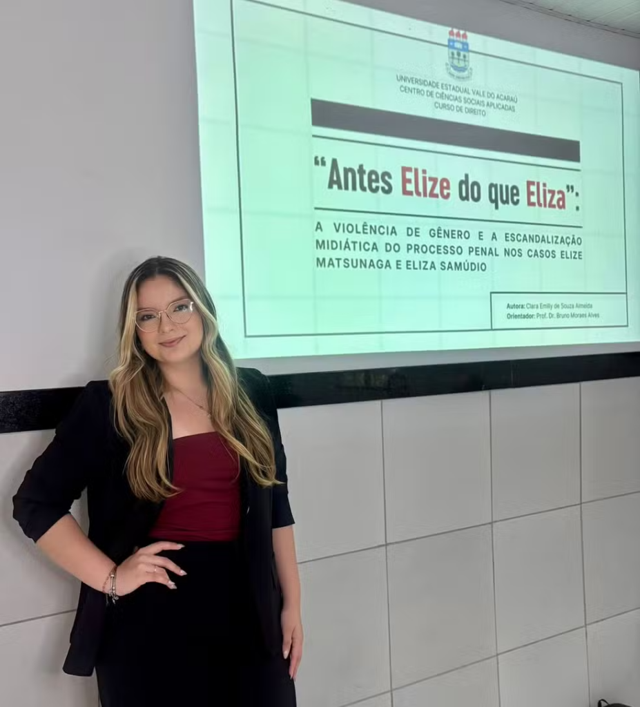‘Antes Elize do que Eliza’: título de TCC de aluna de direito no Ceará viraliza e repercute nas redes