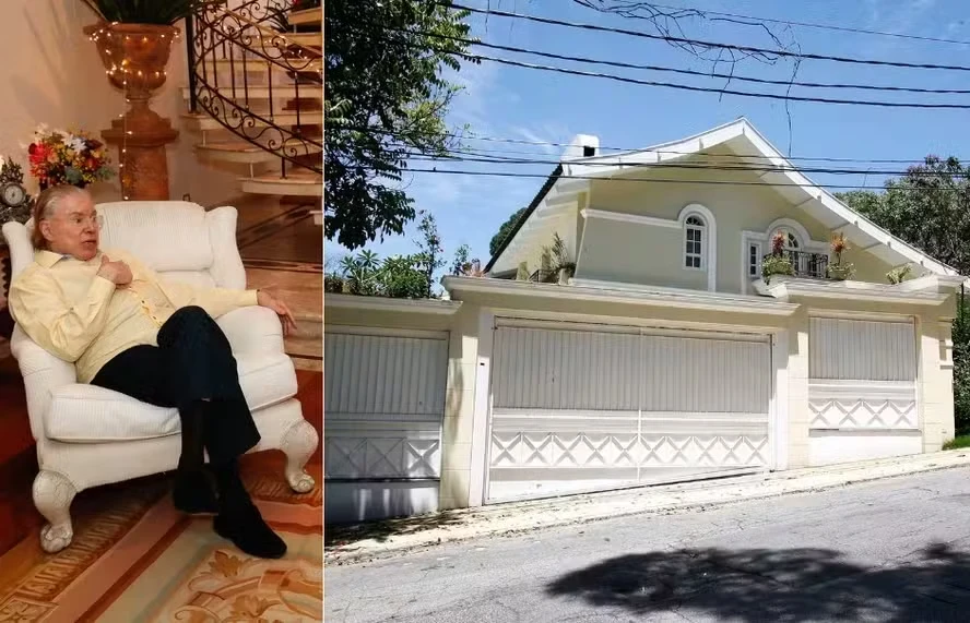 Casa de Silvio Santos é invadida por três homens em São Paulo
