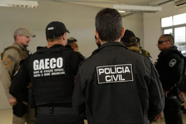 Operação do MPCE/Gaeco mira integrantes de organização criminosa com origem no Ceará