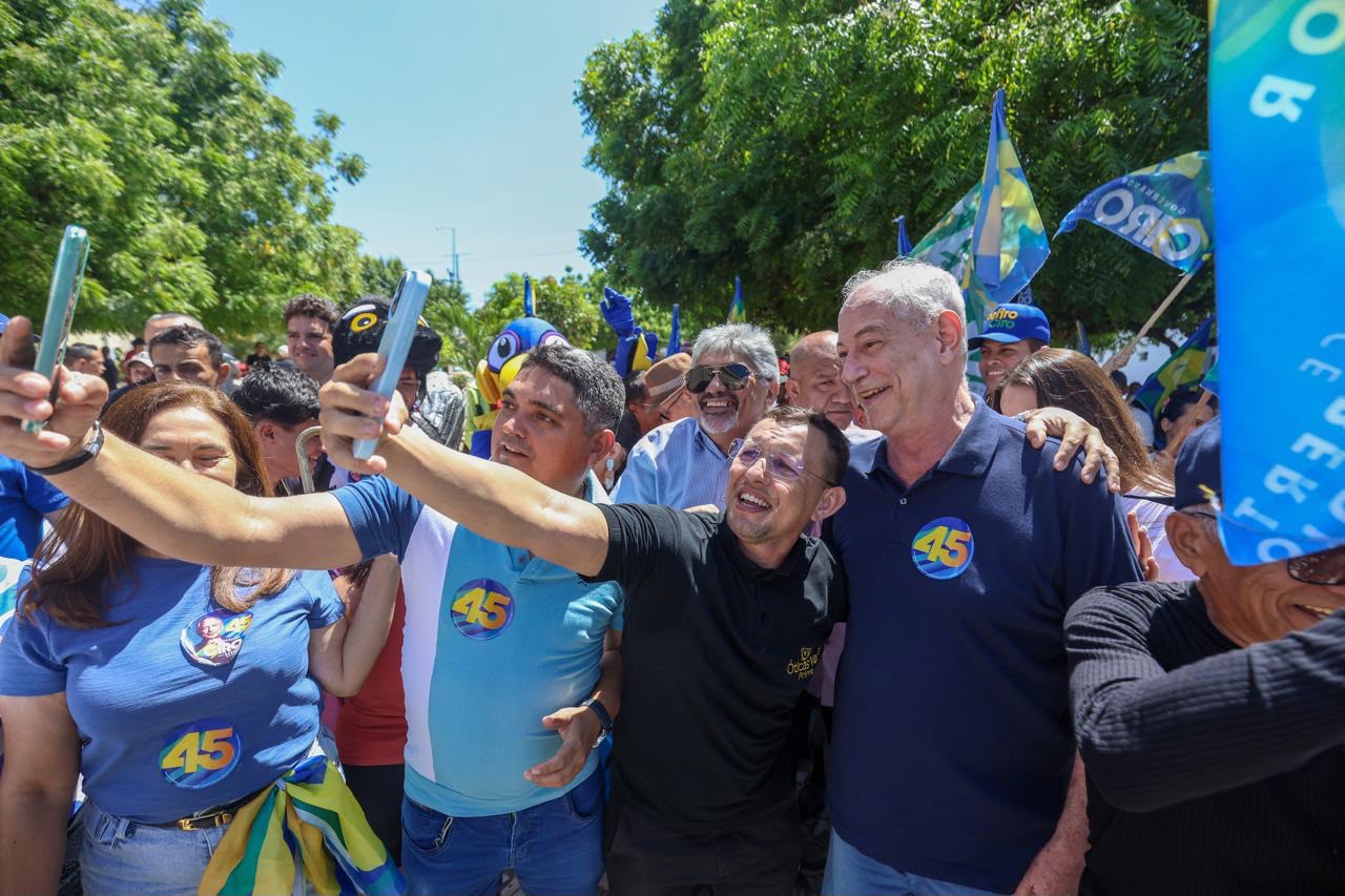 Ciro visita Ocara, critica avanço das facções e promete medidas contra crime organizado nos primeiros 90 dias