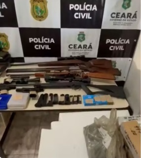 Operação apreende 18 armas mantidas irregularmente no interior do Ceará