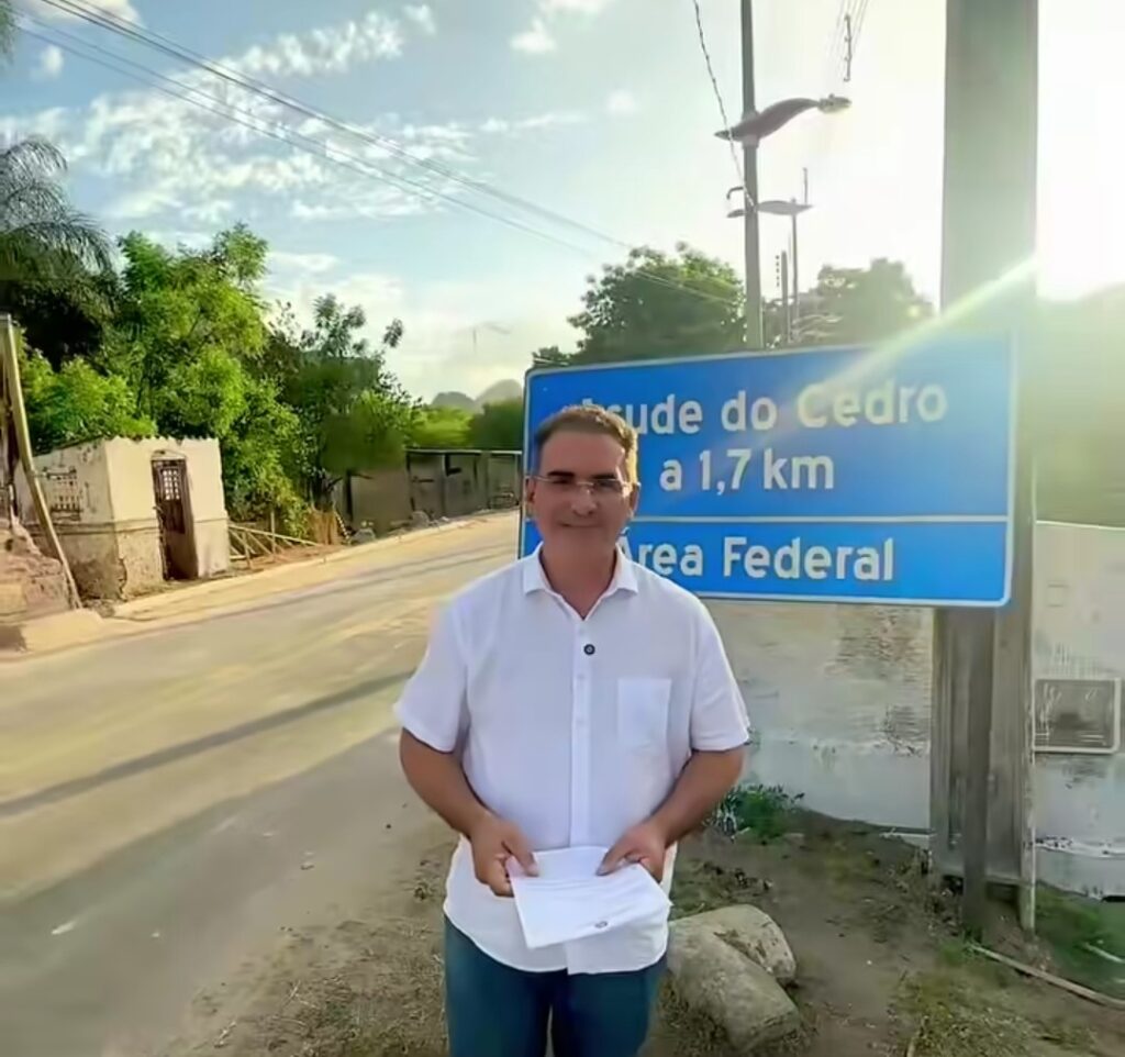 Ricardo Silveira pediu ao Dnocs para administrar área do açude Cedro em 2021, mas diz que teve pedido negado