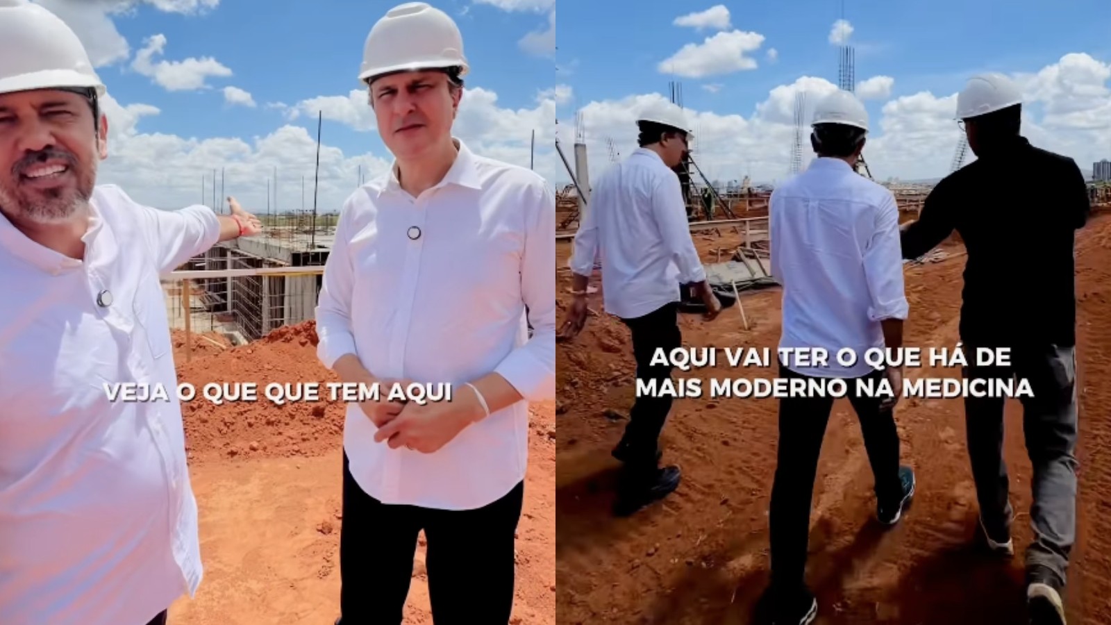 Eleições 2026: TRE-CE manda Elmano apagar vídeo gravado no canteiro de obras do hospital universitátio do Cariri