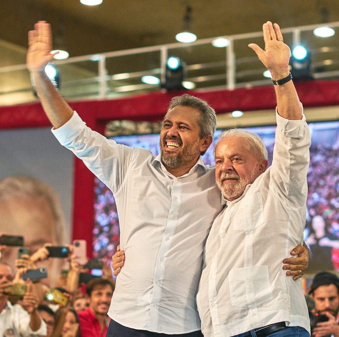 Lula faz primeira agenda de campanha com Elmano após início da propaganda eleitoral e reforça aliança no Ceará