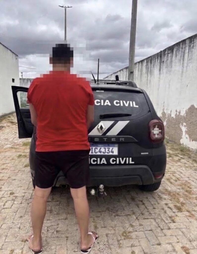 Polícia Civil cumpre mandado de prisão por homicídio ocorrido no distrito de Daniel de Queiroz, em Quixadá