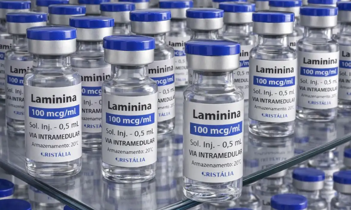 Testes da polilaminina em pacientes com lesão medular começam no dia 24