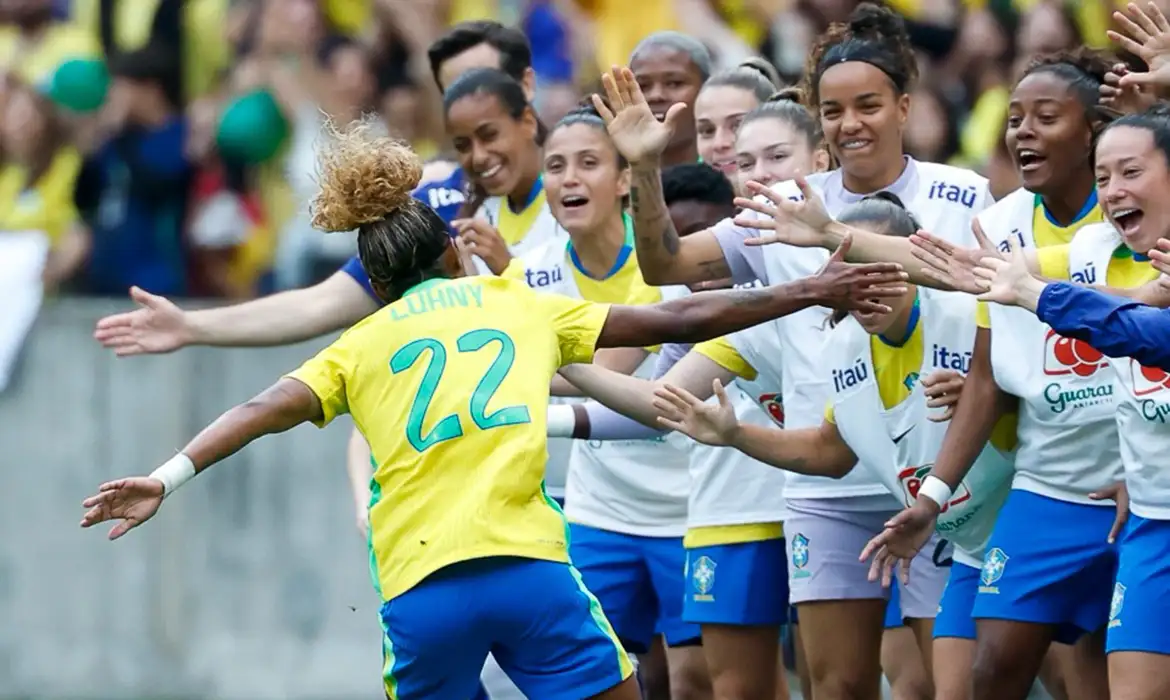 Brasil vence Argentina por 3 a 1 em amistoso da seleção feminina no Beira-Rio