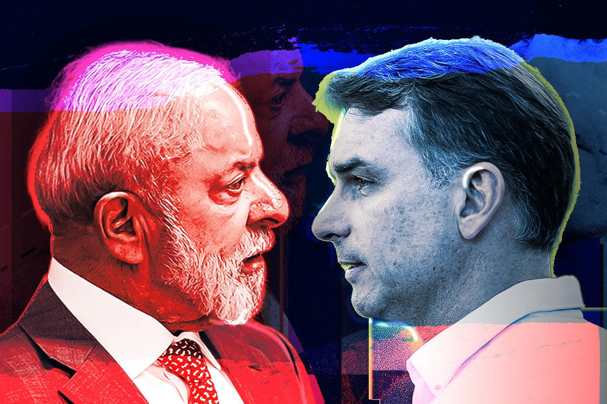 Quaest: Flávio Bolsonaro tem 51% dos votos válidos, e Lula aparece com 49%