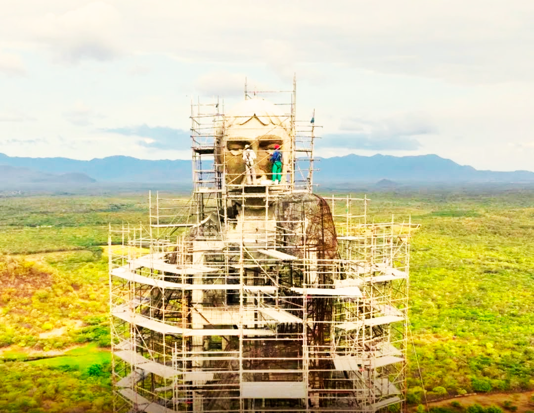 Estátua de Santo Antônio, em Caridade, deve ser inaugurada em fevereiro de 2027